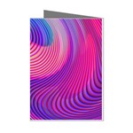 Swirl Twirl Design Pattern Purple Mini Greeting Cards (Pkg of 8)