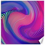 Swirl Twirl Design Pattern Purple Canvas 20  x 20 