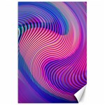 Swirl Twirl Design Pattern Purple Canvas 20  x 30 