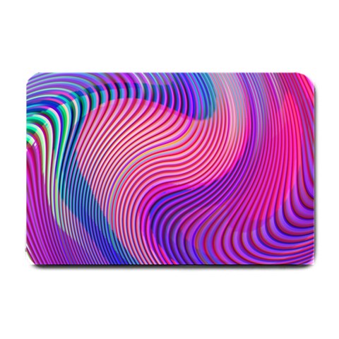 Swirl Twirl Design Pattern Purple Small Doormat from ArtsNow.com 24 x16  Door Mat