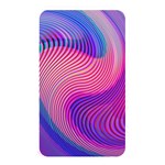 Swirl Twirl Design Pattern Purple Memory Card Reader (Rectangular)