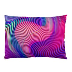 Swirl Twirl Design Pattern Purple Pillow Case (Two Sides) from ArtsNow.com Front