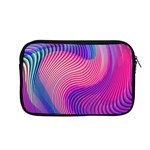 Swirl Twirl Design Pattern Purple Apple MacBook Pro 13  Zipper Case