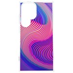 Swirl Twirl Design Pattern Purple Samsung Galaxy S24 Plus 6.7 Inch TPU UV Case