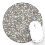 Fantasy floral random pattern Round Mousepad