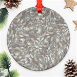 Fantasy floral random pattern Ornament (Round)