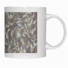 Fantasy floral random pattern White Mug from ArtsNow.com Right