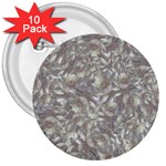 Fantasy floral random pattern 3  Buttons (10 pack) 