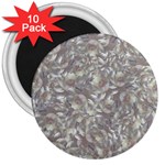 Fantasy floral random pattern 3  Magnets (10 pack) 