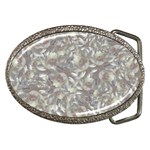 Fantasy floral random pattern Belt Buckles