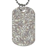 Fantasy floral random pattern Dog Tag (One Side)