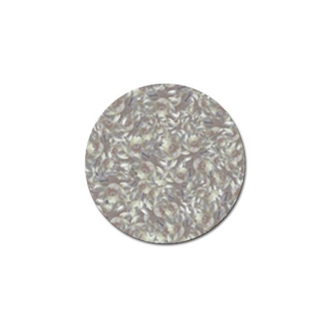 Fantasy floral random pattern Golf Ball Marker from ArtsNow.com Front