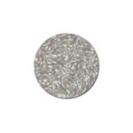 Fantasy floral random pattern Golf Ball Marker