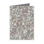 Fantasy floral random pattern Mini Greeting Card