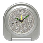 Fantasy floral random pattern Travel Alarm Clock