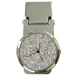 Fantasy floral random pattern Money Clip Watches