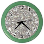 Fantasy floral random pattern Color Wall Clock