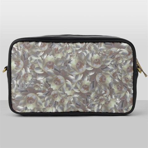 Fantasy floral random pattern Toiletries Bag (One Side) from ArtsNow.com Front