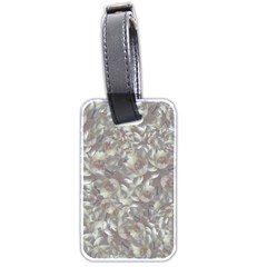 Fantasy floral random pattern Luggage Tag (two sides) from ArtsNow.com Back