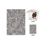 Fantasy floral random pattern Playing Cards Single Design (Mini)