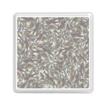 Fantasy floral random pattern Memory Card Reader (Square)