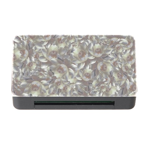 Fantasy floral random pattern Memory Card Reader with CF from ArtsNow.com Front