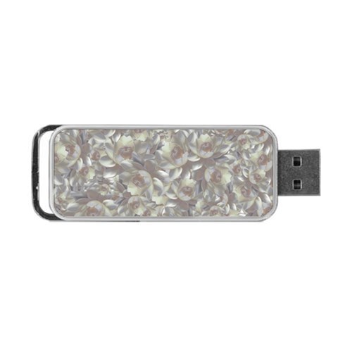 Fantasy floral random pattern Portable USB Flash (Two Sides) from ArtsNow.com Front