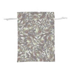 Fantasy floral random pattern Lightweight Drawstring Pouch (M) from ArtsNow.com Back