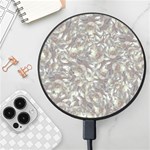 Fantasy floral random pattern Wireless Fast Charger(Black)