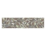 Fantasy floral random pattern Banner and Sign 4  x 1 