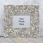 Fantasy floral random pattern White Wall Photo Frame 5  x 7 