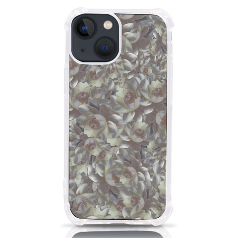 Fantasy floral random pattern iPhone 13 mini TPU UV Print Case from ArtsNow.com Front