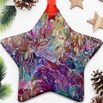 Melting patterns Ornament (Star)