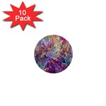 Melting patterns 1  Mini Buttons (10 pack) 