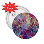 Melting patterns 2.25  Buttons (10 pack) 