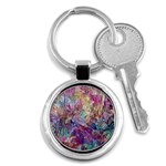 Melting patterns Key Chain (Round)