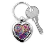 Melting patterns Key Chain (Heart)