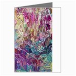 Melting patterns Greeting Card