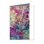 Melting patterns Mini Greeting Card