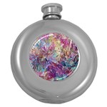 Melting patterns Round Hip Flask (5 oz)