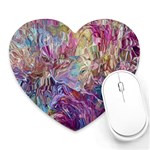 Melting patterns Heart Mousepad