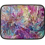 Melting patterns Fleece Blanket (Mini)