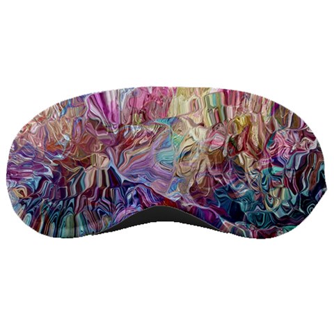 Melting patterns Sleep Mask from ArtsNow.com Front