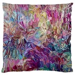 Melting patterns Large Cushion Case (One Side)