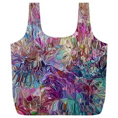 Melting patterns Full Print Recycle Bag (XL) from ArtsNow.com Back