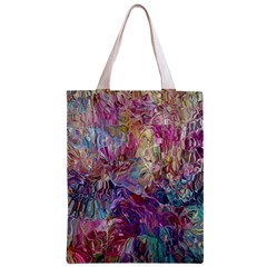 Melting patterns Zipper Classic Tote Bag from ArtsNow.com Front