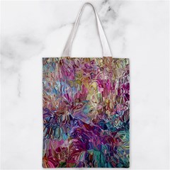 Melting patterns Zipper Classic Tote Bag from ArtsNow.com Back