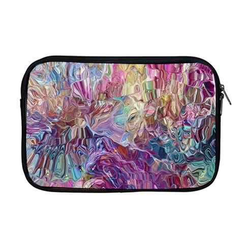 Melting patterns Apple MacBook Pro 17  Zipper Case from ArtsNow.com Front