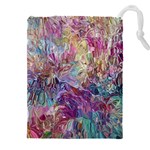 Melting patterns Drawstring Pouch (4XL)