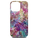 Melting patterns iPhone 14 Pro Max Black UV Print Case